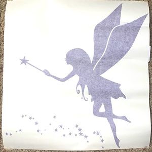 Wallums Fairy Art Decal